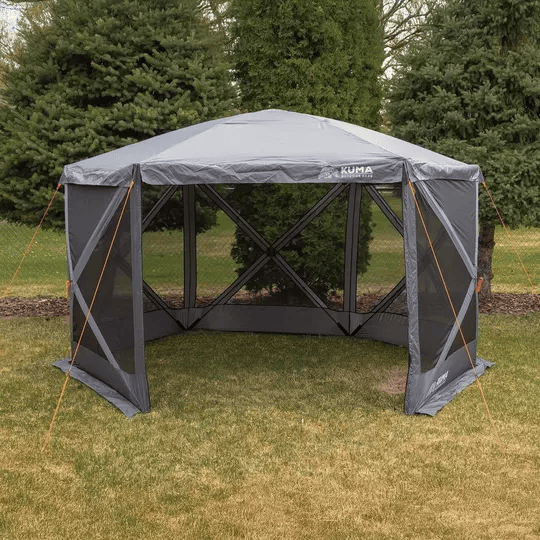 Kuma Outdoor Gear Bear Den Gazebo – Graphite/Grey
