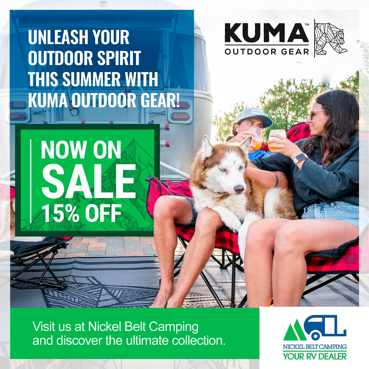 Kuma Outdoor Gear: 15% Off – Nickelbelt Kuma v5 Flyer 1240 01