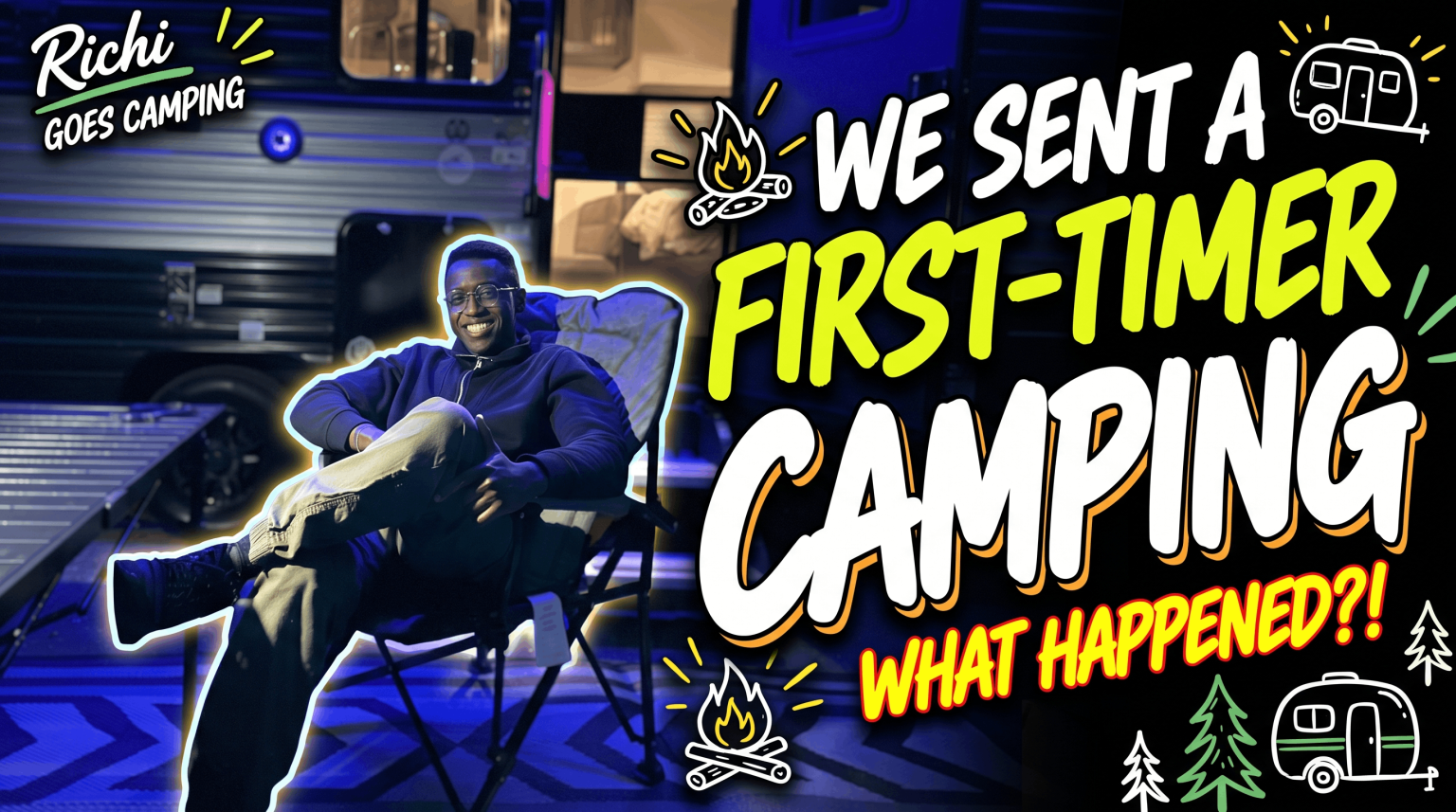 We Sent a First-Timer Camping: Here’s What Actually Happened
